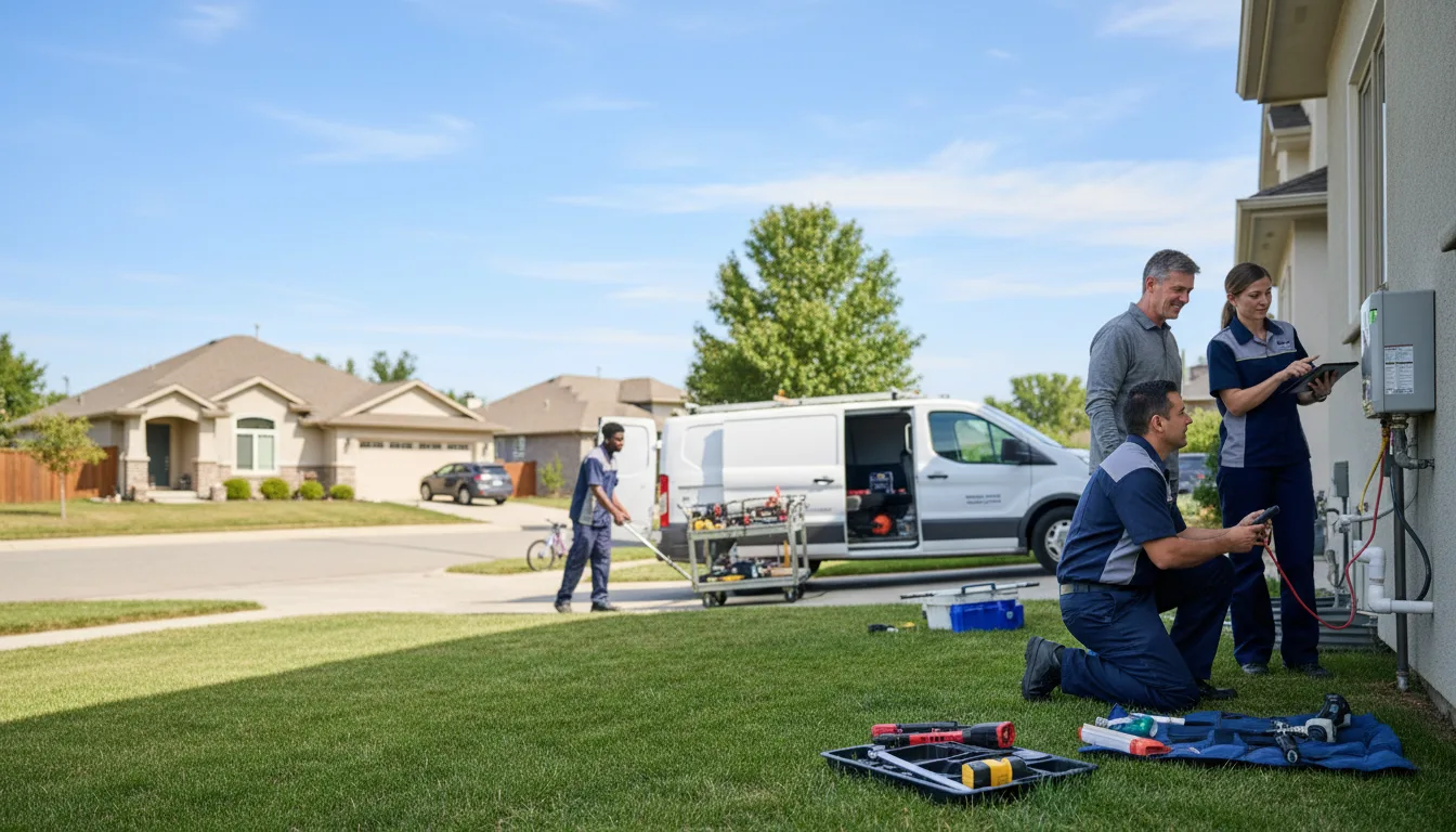 Tankless water heater service in Stockton, CA